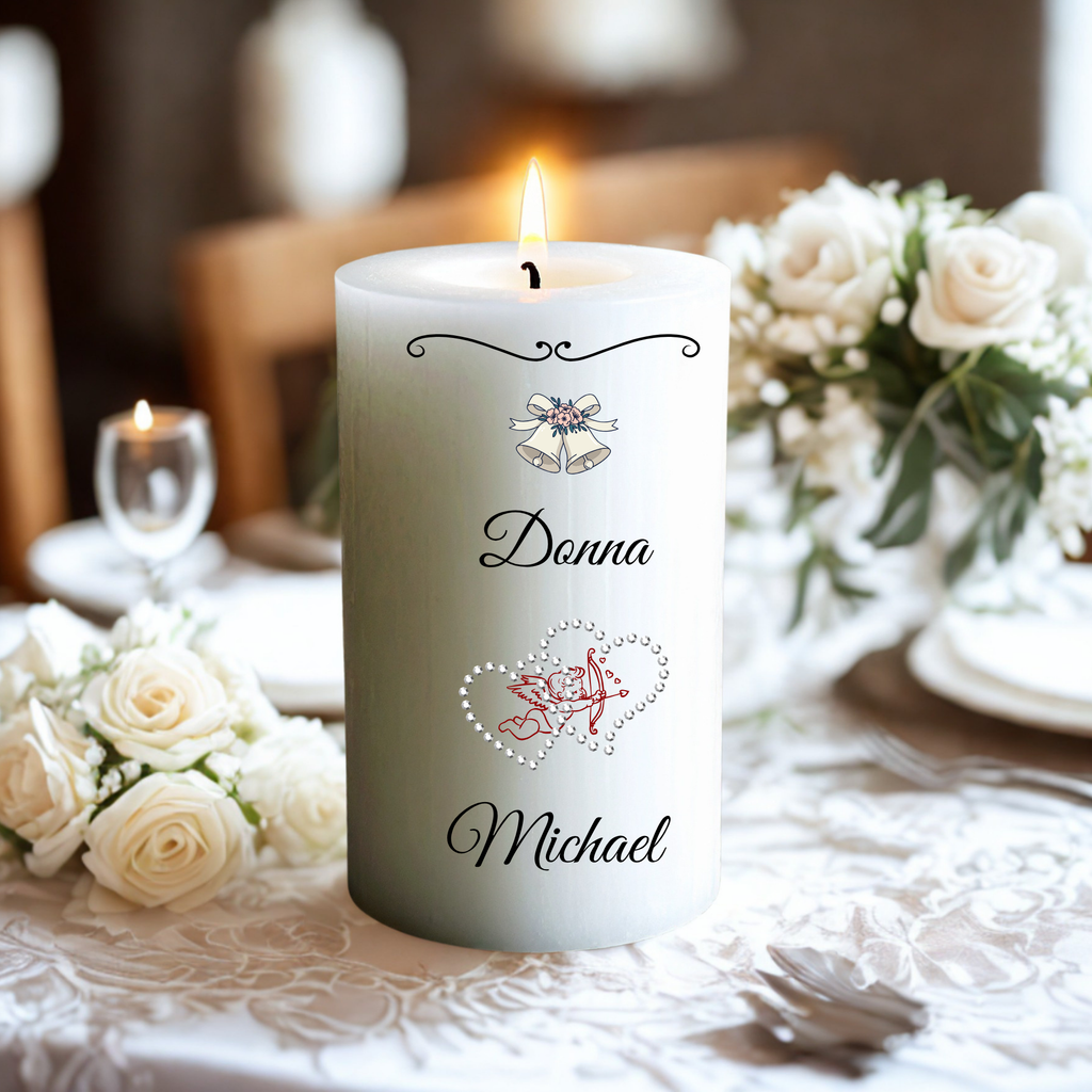 Unity Wedding Anniversary Candle