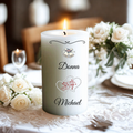 Unity Wedding Anniversary Candle