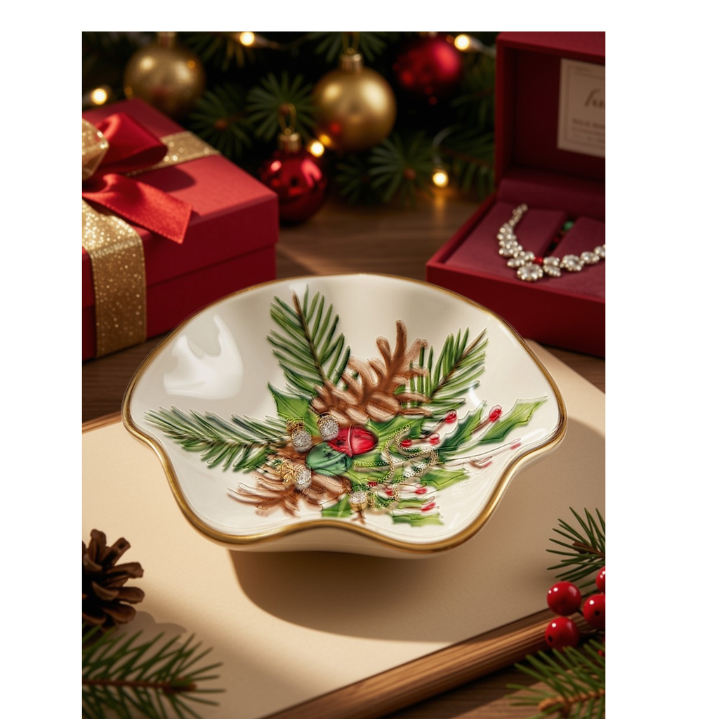 Christmas Jewelry Dish,