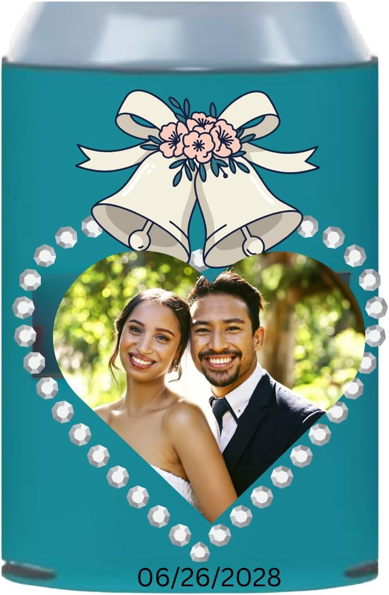 Wedding, Anniversary Favor Keepsake, Can Cooler